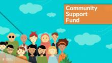Community Support Fund poster